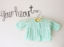 Picture of Newborn Hand Knitted Cardigan- Mint