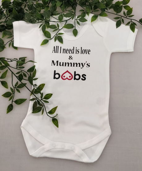 Picture of 'All I need is love...' Baby Vest/T-Shirt
