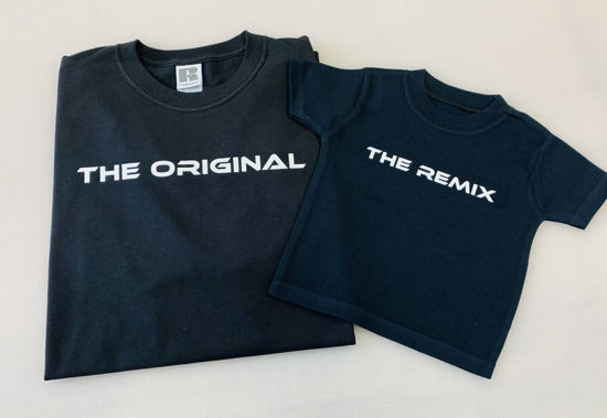 Picture of 'The Original' and 'The Remix' T-Shirt Sets