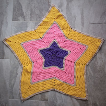Picture of Handmade Star Blanket