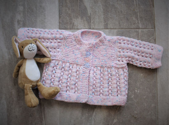 Picture of Newborn Hand Knitted Cardigan