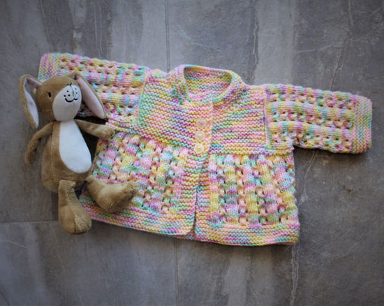Picture of Newborn Hand Knitted Cardigan