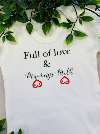 Picture of 'Full of love' Baby Vest/T-Shirt